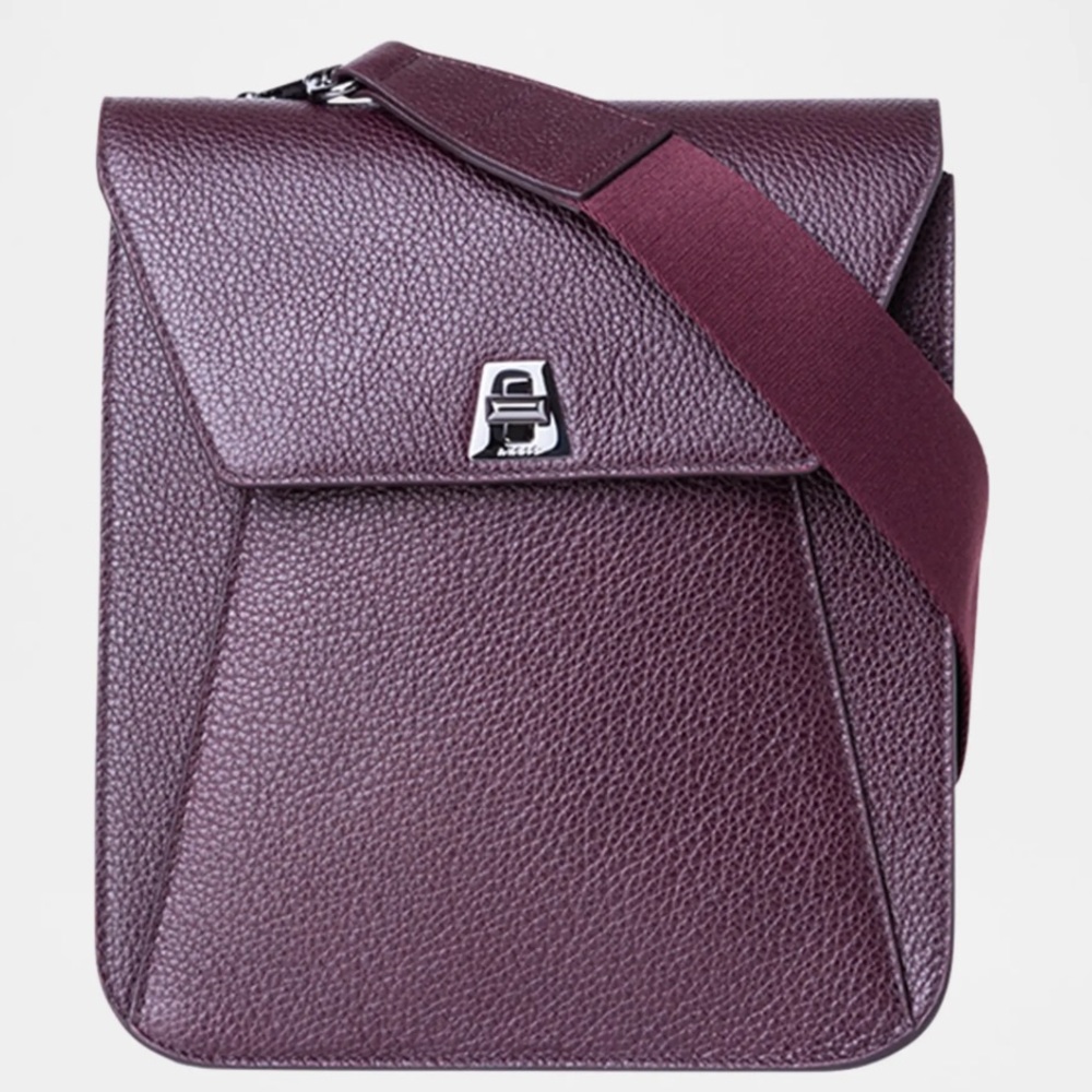 NWT AKRIS MESSENGER BAG